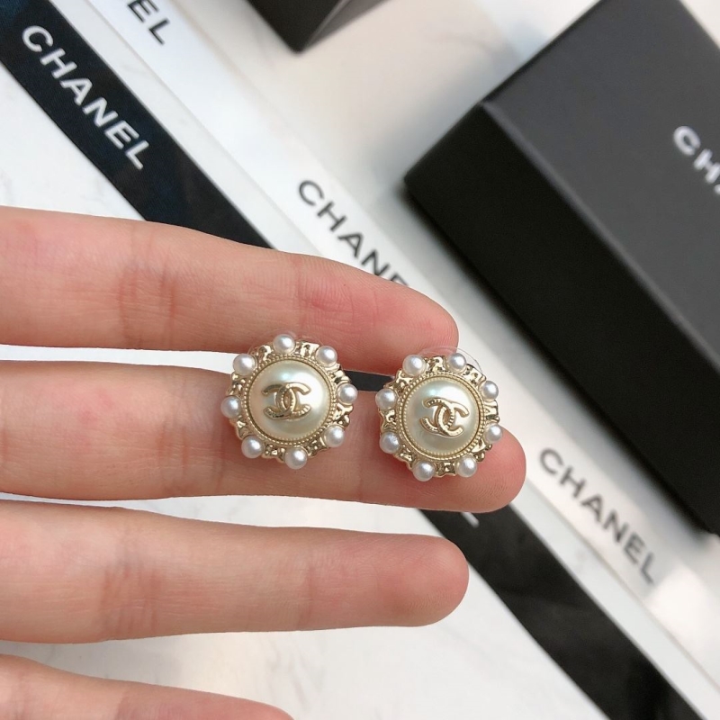 Ch*el earrings